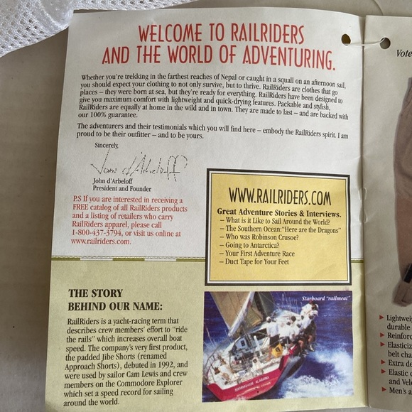 Rail Riders NWT Adventure White Lightweight Quick Dry Outdoor Henley Shirt 3039 - Picture 11 of 16